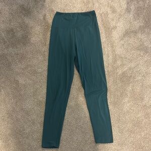 Teal High-Waisted Leggings